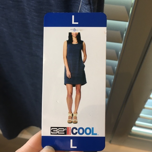 32 Degrees Dresses & Skirts - 32 DEGREES Cool Indigo Space Sleeveless Dress